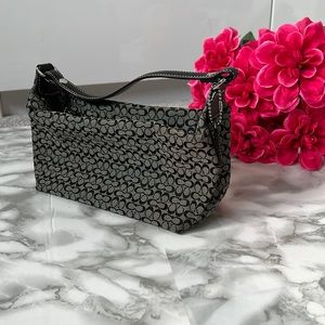 Coach - Black and Grey Minipurse